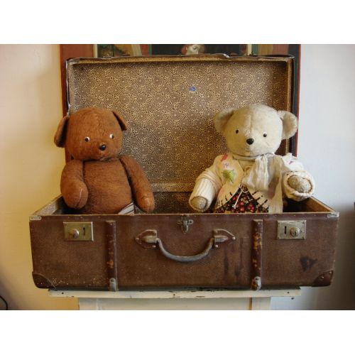 Etsy Antique Teddy Bear  Brown Bear Plush Russian Teddy rare collectible Soviet vintage 50s