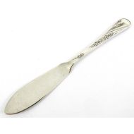 /AToasttothePast FREE POST - Vintage Silver Plated Knife, Butter Knife, Preserve Knife, Relish Knife, Edinburgh Pattern, Floral Handle, Craftsman Plate
