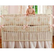 CarouselDesignsShop Girl Baby Crib Bedding: Shabby Chenille 2-Piece Crib Bedding Set by Carousel Designs