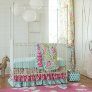 /CarouselDesignsShop Girl Baby Crib Bedding: Kumari Garden 3-Piece Crib Bedding Set by Carousel Designs