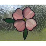GlassworkByME Dogwood flower stained glass