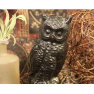 NunnikhovenArtStone Owl, statue, birds,home decor, Gift, home and living, home accents,office decor, Birds of prey
