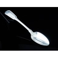 DartSilverLtd Silver Serving Spoon, Sterling, Antique, English, Cutlery, Flatware, Tableware Hallmarked London 1846, Samuel Hayne & Dudley Cater, REF:370D