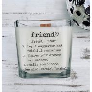 /TheShabbyWick Friend Gift * Best Friend Gifts * Gifts For Friends * Candle With Message * Friend Birthday Gifts * Friend Definition * Thinking of you