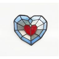 Stainedglassgeek Heart container - The legend of Zelda