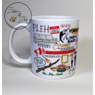 /LucysGiftShopUK Friends TV Show Mug - Friends Quotes Mug - Friends Gift - Retro - TV Show - Cup - Mug - Tea - Coffee - Central Perk