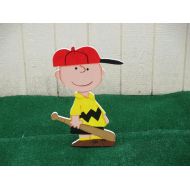 AnnsBrushstrokes Charlie Brown Baseball Yard Sign
