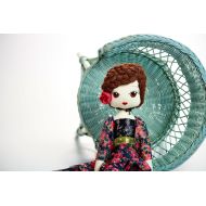 Penelope: Handmade Cloth Dolls by ManolitasHeirloom Doll, Keepsake Doll, Collectors Doll, Cloth Doll, Fabric Doll, Art Doll, Gift Doll