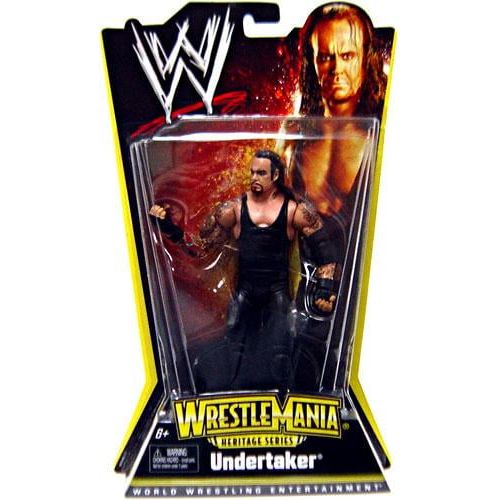 더블유더블유이 WWE Wrestling WrestleMania Heritage Series 1 Undertaker Action Figure