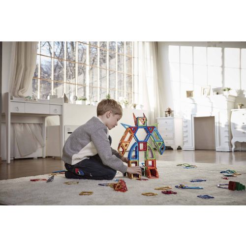  MAGFORMERS Magformers Mastermind 115-Piece Magnetic Construction Set