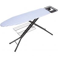 Honey-Can-Do Honey Can Do Ironing Board with 4-Leg Stand and Iron Rest, BlackBlue