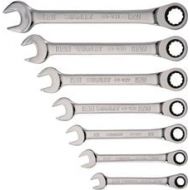 STANLEY Stanley 7 Piece Ratcheting Wrench Set Sae