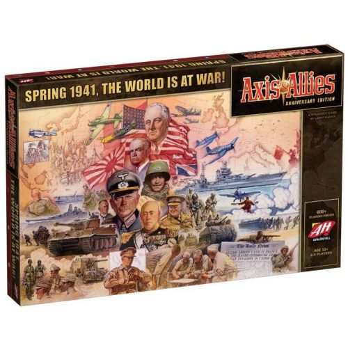  Avalon Hill Axis & Allies Anniversary Edition Board Game