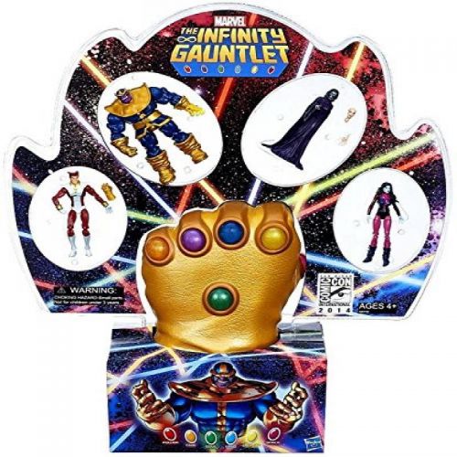마블시리즈 2014 SDCC Exclusive Infinity Gauntlet Set Hasbro Marvel Universe Comic Con