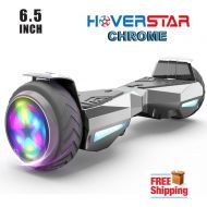 Hoverheart Hoverboard UL2272 Certificatd 6.5 LED Self Balancing Flash Wheel Electric Scooter Chrome Green
