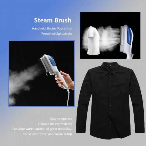 제네릭 Generic Portable Electric Handheld Brush Steamer Iron , Home Garment & Fabric &Clothes Handheld Steamer, US 110V