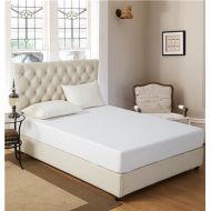 Unbranded Bed Bug & Liquid Proof Waterproof Mattress Protector,Super Soft Quiet - TwinFullQueenKing Size in Plain White