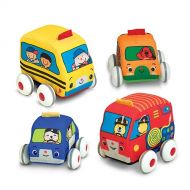 Melissa & Doug Melissa and Doug Pull-Back Vehicles Baby and Toddler Toy