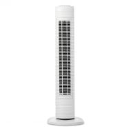 Holmes Oscillating Tower Fan, Three-Speed, White