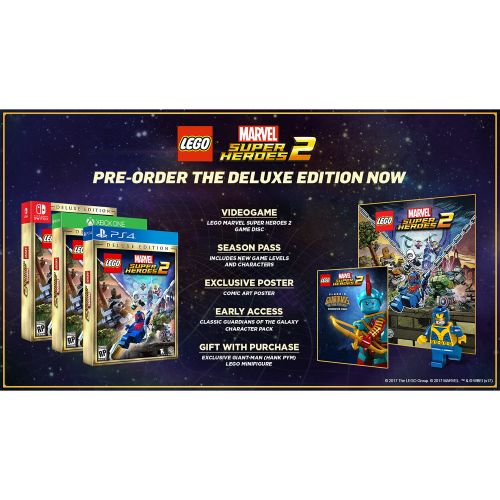  Lego Marvel Super Heroes 2 Deluxe Edition (PS4) Warner Bros.
