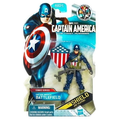 마블시리즈 Marvel Battlefield Captain America Figure