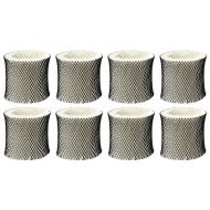 Nispira 8 Packs Holmes Type A Filter HWF62 Compatible Humidifier Wick Filter Replacement Fits HM1281, HM1701, HM1761, HM1297 and HM2409
