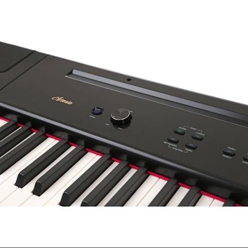  Artesia Hammer-Action 88 Key 12 Voice Portable Piano (Black)