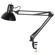 Dainolite Ltd Dainolite Clamp-On Task Lamp, Gloss Black