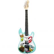 AXE HEAVEN Axe Heaven Billie Jo Armstrong Blue Mini Guitar Replica Collectible