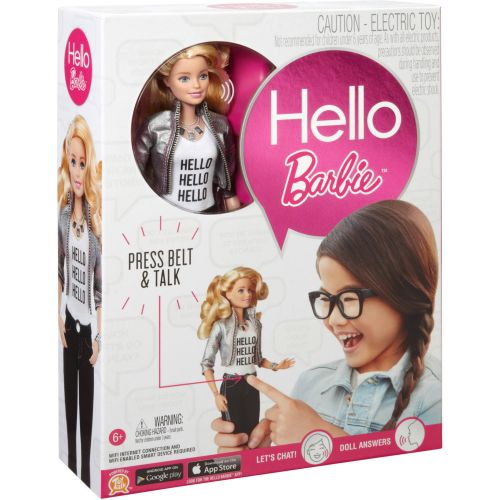 바비 Hello Barbie Wifi Speech Recognition Conversation Doll