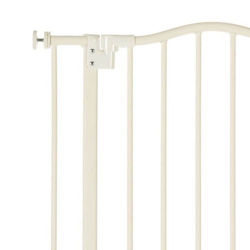 North States Supergate Portico Arch Tall & Wide Baby Safety Gate, Linen (2 Pack)