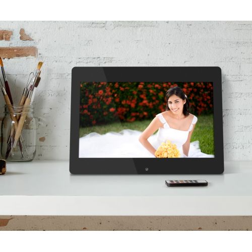  Aluratek 14 Digital Photo Frame 2 GB Built-In Memory and Remote (1600 x 900 Resolution, 16:9 Aspect Ratio)