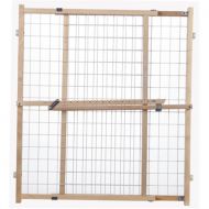 North States Gray Wire Mesh Gate Wood 29-12-50 in. W