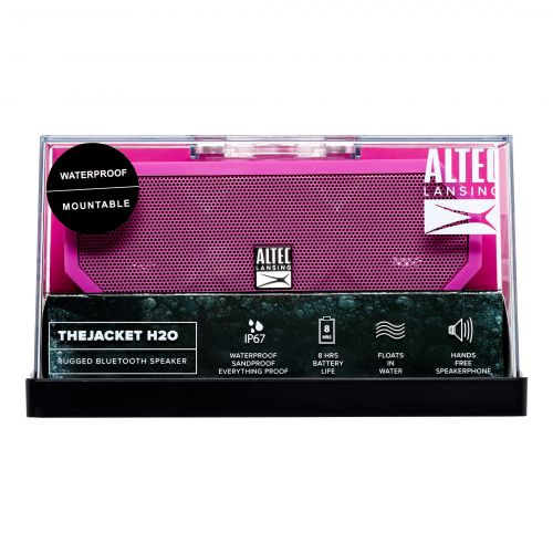  Altec Lancing Altec Lansing IMW457- PP Jacket H2O Bluetooth Wireless Speaker,?Pink