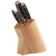 Fox Valley Traders 6PC Forged Knife Block Set by Home Marketplace