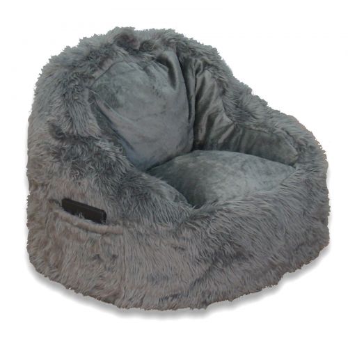  Ace Bayou Structured Tablet Fur Bean Bag Chair, Available in Multiple Colors