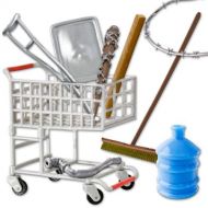 Toys Hardcore Shopping Cart 9 Piece Deal for WWE Wrestling Action Figures
