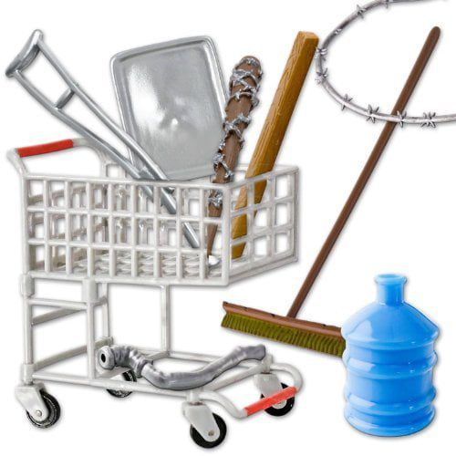  Toys Hardcore Shopping Cart 9 Piece Deal for WWE Wrestling Action Figures
