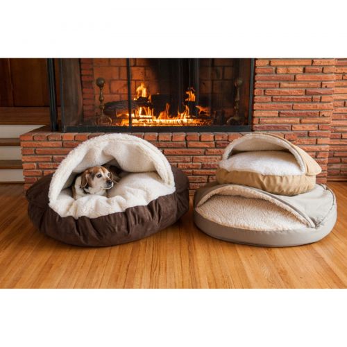  Snoozer Orthopedic Luxury Microsuede Cozy Cave Pet Bed
