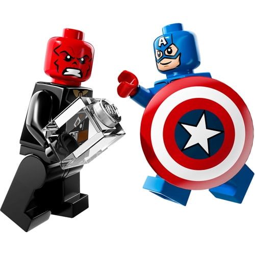 LEGO Super Heroes Captain America vs. Hydra Play Set