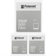 Polaroid Originals 600 Black & White Instant Camera Film (3-Pack)