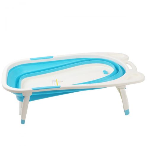  Apontus Baby Folding Collapsible Portable Bathtub w Block
