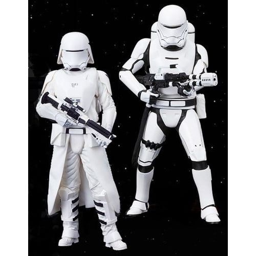 코토부키야 Kotobukiya KOTOBUKIYA Star Wars First Order Snowtrooper & Flametroope 2- Pack The Force Awakens Artfx+