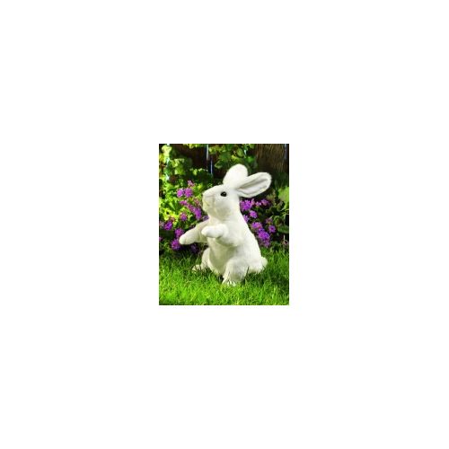  Standing White Rabbit Hand Puppet by Folkmanis - 2868