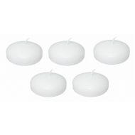 Dlight Online 3 Inch Large White Floating Candles - Case of 36