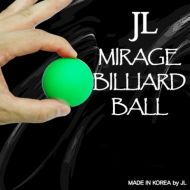 JL Magic Mirage Billiard Balls by JL (GREEN, single ball only) - Trick