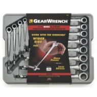 GearWrench 12 Piece Metric X Beam Ratcheting Combo Wrench Set