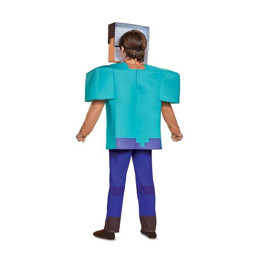  Minecraft Steve Deluxe Child Halloween Costume