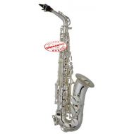 Hawk Student Nickel Plated Alto Saxophone with Case, Mouthpiece and Reed