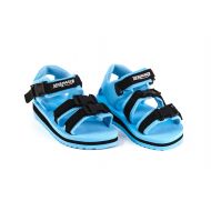 AquaJogger ExerSandals Pool Shoes in Blue/Black, Size Large